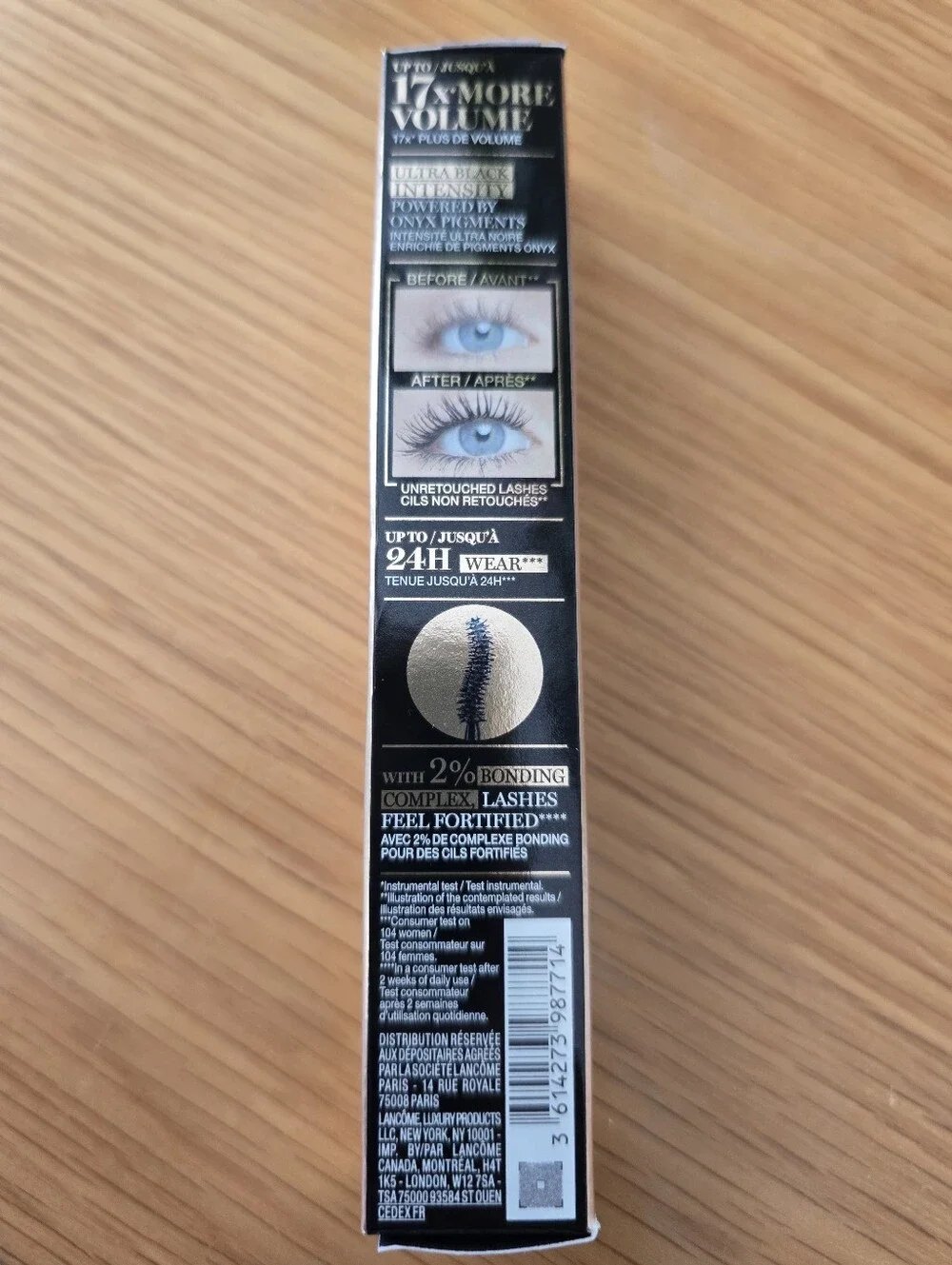 LANCOME 7 X More Volume Ultr Black